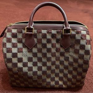 Authentic Louis Vuitton Damien Sequin Speedy 30